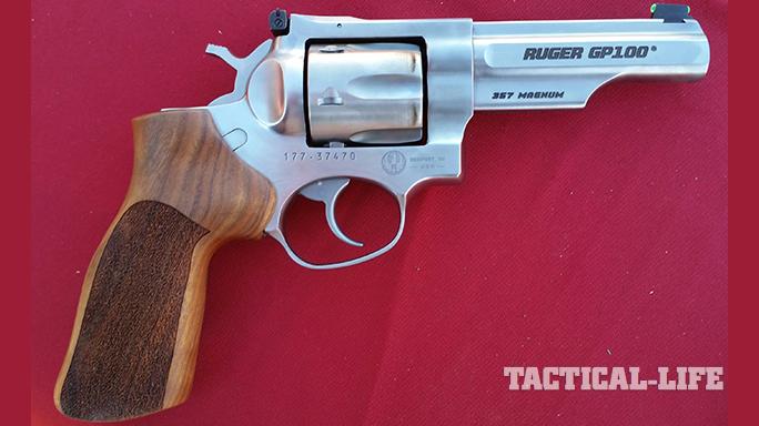 Full size handgun top 2015 Ruger GP100 Match Champion