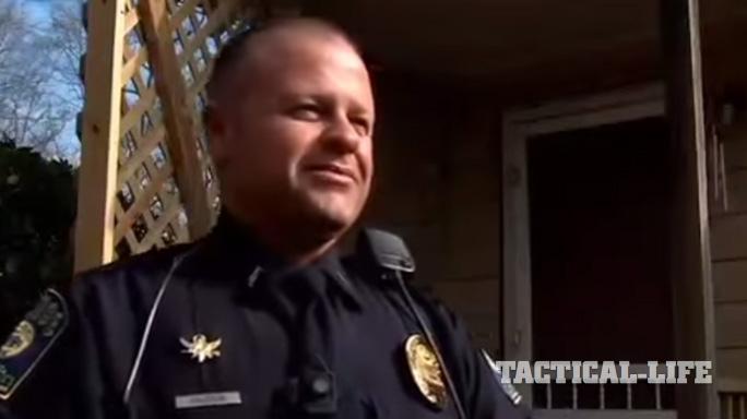 Griffin Police Department Sgt. Joe Hudson body camera fire rescue