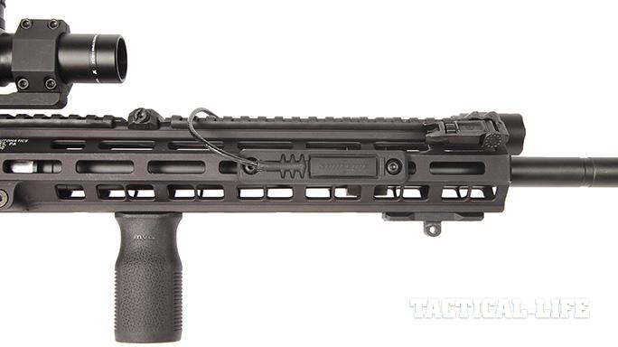Magpul M-LOK Tape Switch Mounting Plate attached