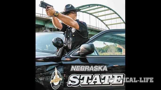 Nebraska Safety Patrol GLOCK 21 SF car