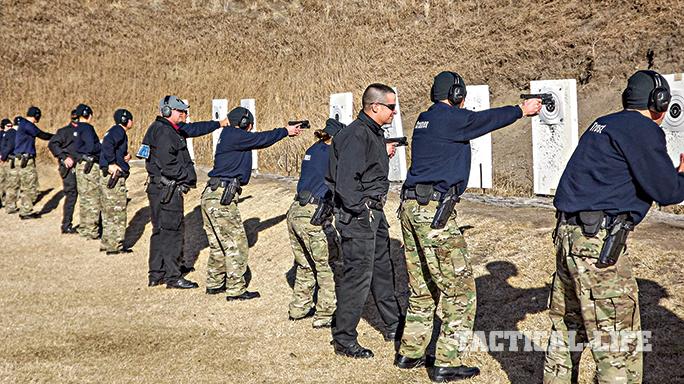 Nebraska Safety Patrol GLOCK 21 SF training