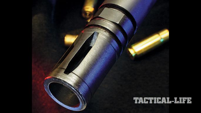 Rock River Arms LAR-458 GWLE April 2015 muzzle