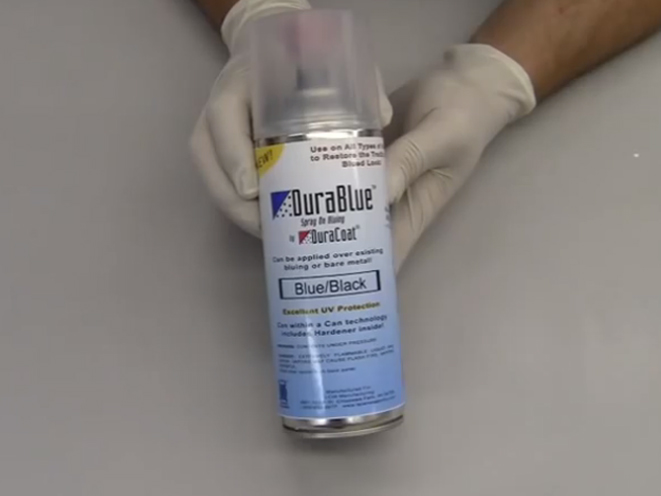 DuraBlue Spray-On Bluing, durablue, duracoat