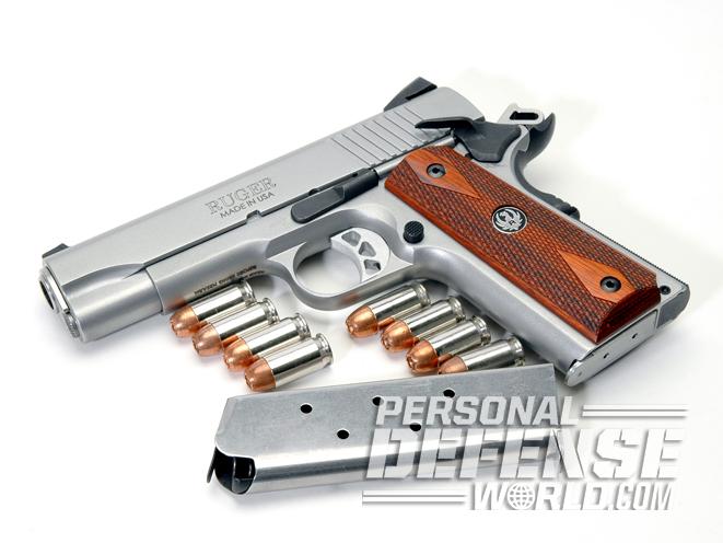 Ruger SR1911 Commander, ruger, ruger SR1911, SR1911CMD, RUGER SR1911CMD beauty shot