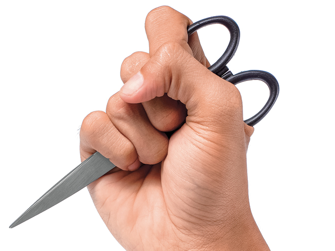 10 Everyday Weapons to Use for Self Defense, everyday weapons, improvised weapons, self-defense, self defense, everyday weapon, improvised weapon, improvised weapon self defense, everyday weapon self defense, scissors