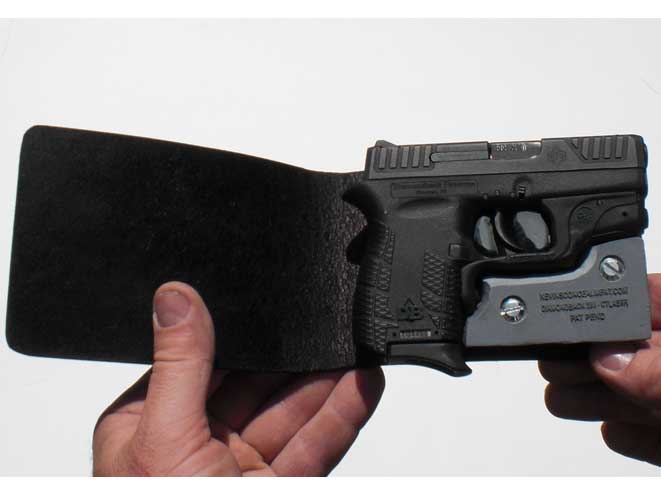 kevin's concealment holsters, kevin's concealment, kevin's concealment wallet holster, wallet holster, kevin's concealment wallet holster pistol