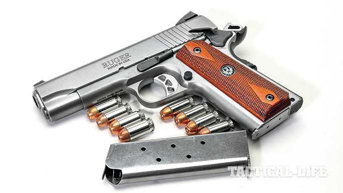 AHM 2015 Ruger SR1911CMD Pistol lead
