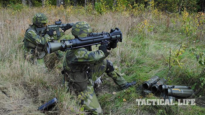 Carl Gustaf M4 Rocket Launcher field