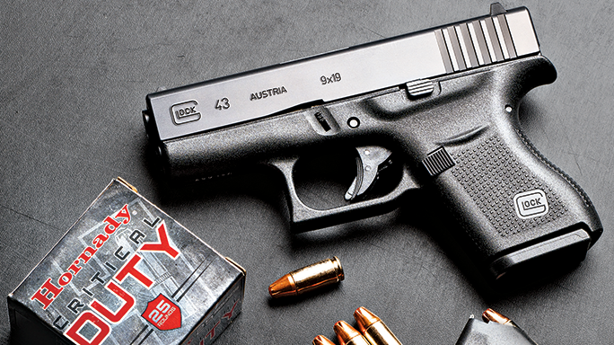 Glock 43 pistol GWLE June 2015 lead