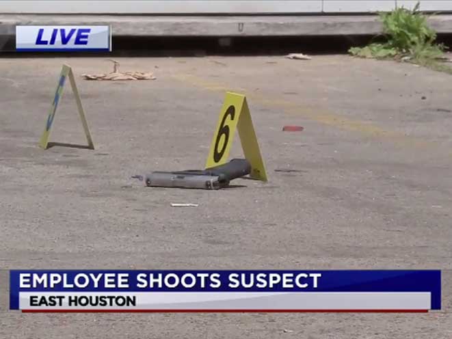 Houston Store Employee Shoots Armed Robbery, concealed carry, concealed carrier, concealed carry houston
