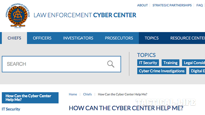 IACP Law Enforcement Cyber Center