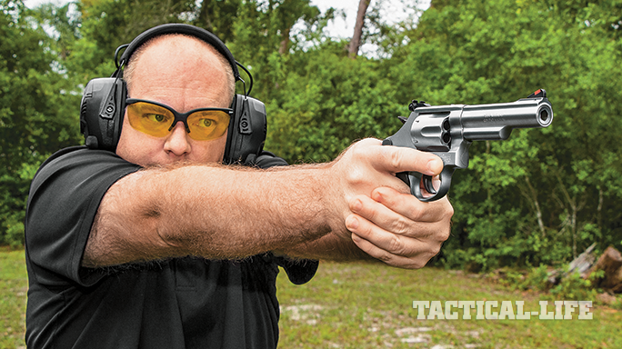 Smith & Wesson Model 66 revolver GBG 2015 range