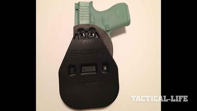 YetiTac Glock 43 holster IWB rear