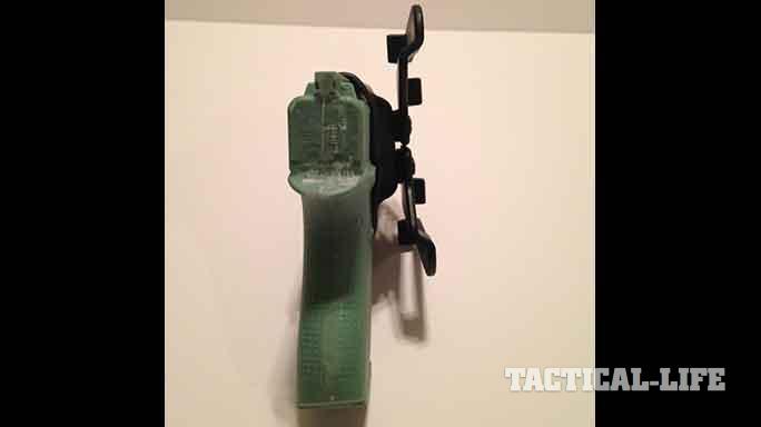 YetiTac Glock 43 holster quick claw profile