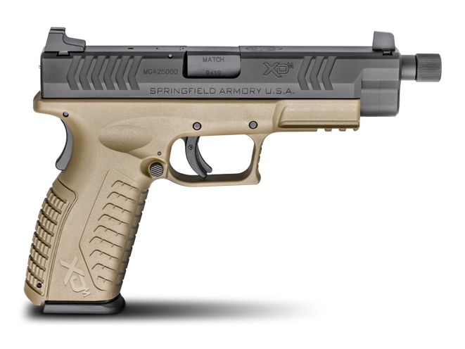 Springfield Armory 4.5" XD(M) Threaded Barrel Pistol, Threaded barrel pistol, 4.5" XD(M), 4.5" XD(M) threaded barrel, 4.5" XD(M) threaded barrel pistol