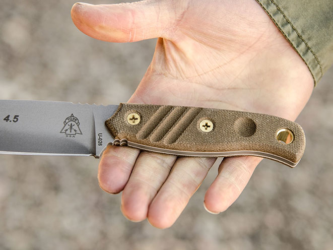 TOPS Knives Baja 4.5 Knife grip