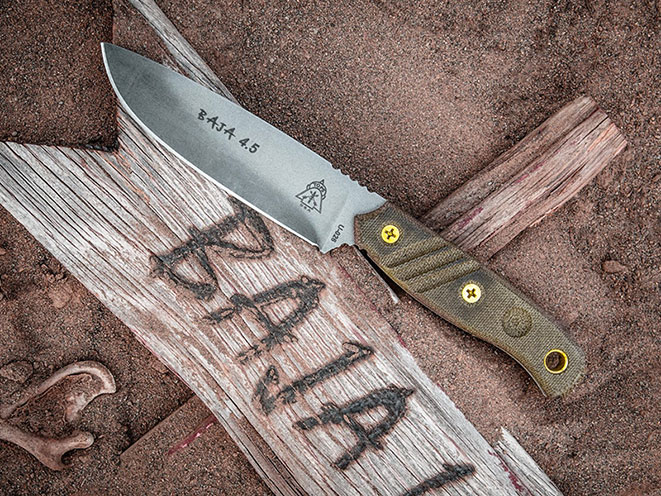 TOPS Knives Baja 4.5 Knife lead