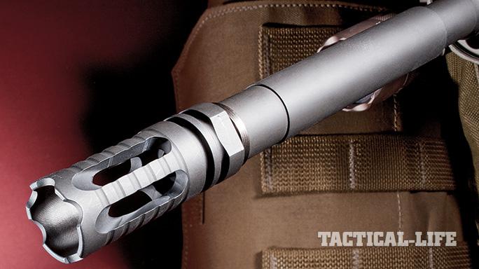 Black Dawn Bravo Rifle SWMP 2012 muzzle