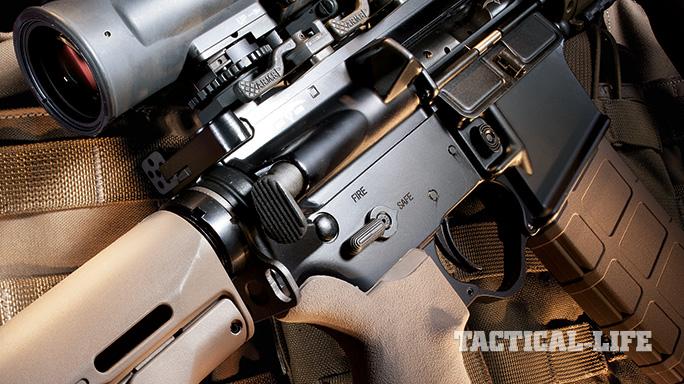 Black Dawn Bravo Rifle SWMP 2012 safety