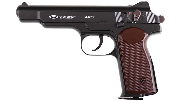 Gletcher APS Air Pistol left