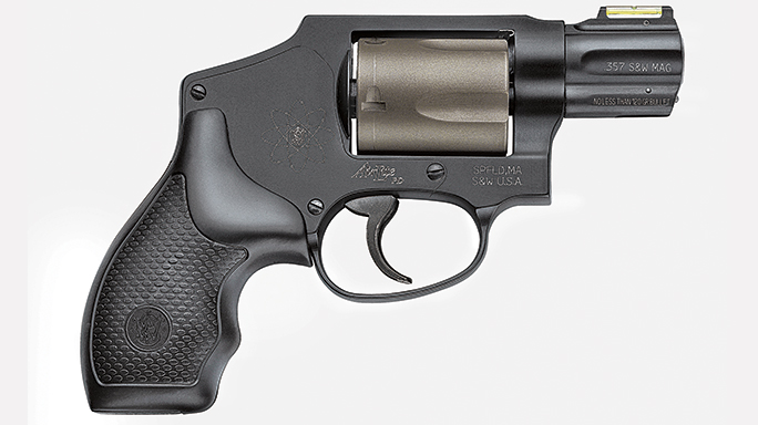 GWLE August 2015 SMITH & WESSON MODEL 340PD snub-nose revolver
