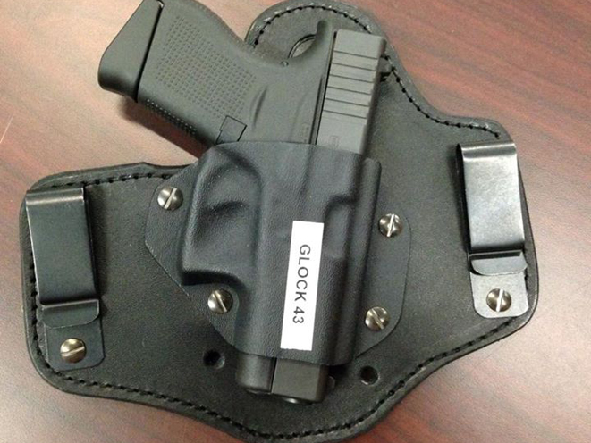 kinetic concealment, glock 43, glock, glock 43 holster, glock 43 holsters