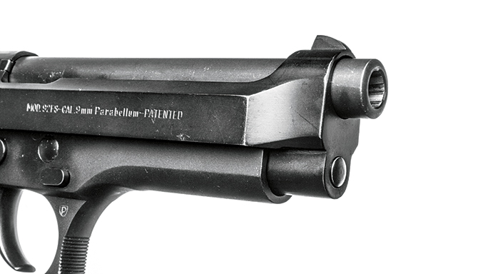 Wilson Combat Beretta 92FS guide rod before