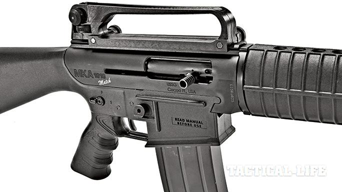 MKA 1919 Match shotgun TW August 2015 charging handle