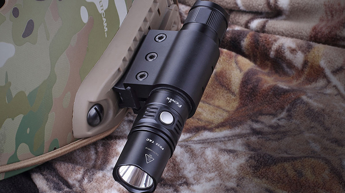 Fenix Lighting PD35 TAC Flashlight helmet