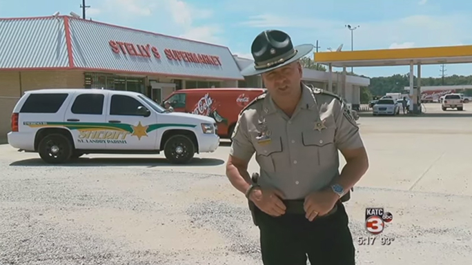 St. Landry Sheriff Lieutenant Viral Video