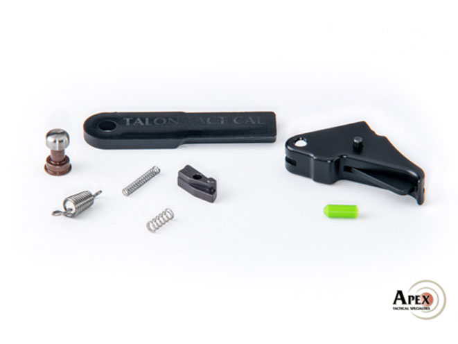 apex, apex tactical specialties, flat-faced trigger, flat-faced trigger apex, flat-faced trigger smith & wesson m&p shield, trigger