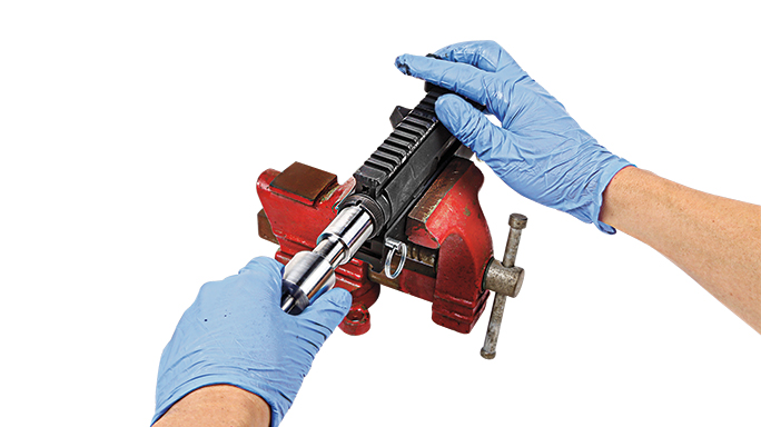 Brownells AR-15/M16 Upper Receiver Lapping Tool step 5