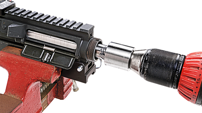 Brownells AR-15/M16 Upper Receiver Lapping Tool step 6