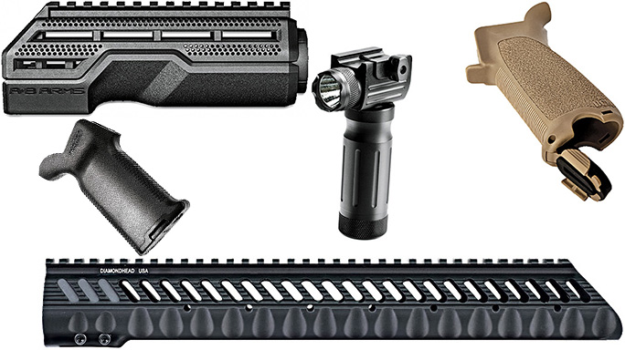 BLACK GUNS 2016: Top 18 AR Rails and Grips