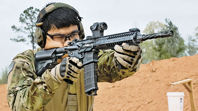 LWRC International TRICON MK6 Rifle Black Guns 2016 lead