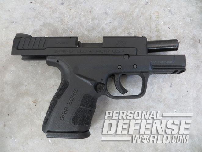 concealed carry, concealed carry handguns, pistols, handguns, boberg xr45-s, springfield xd mod.2, boberg xr45-s pistol, springfield xd mod.2 barrel