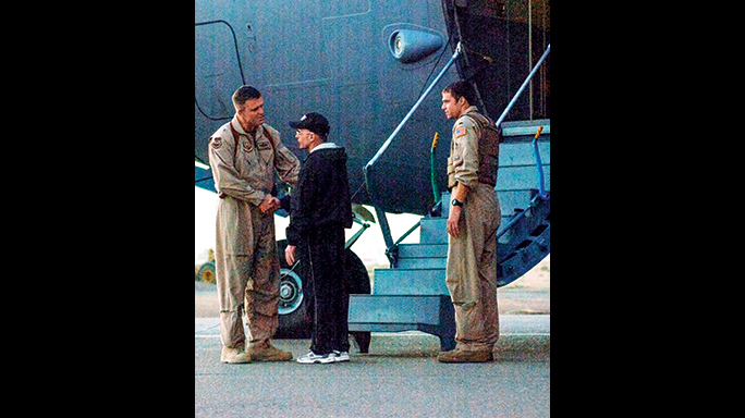 Roy Hallums was rescued and returned to the United States after 10 months of captivity.