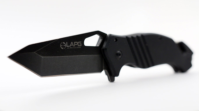 LA Police Gear Rescue EDC Folding Knife lead