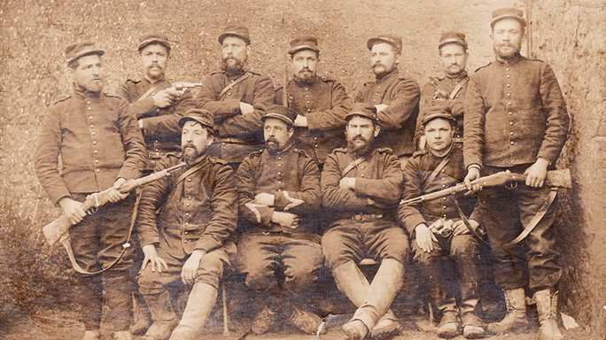 Chamelot-Delvigne revolver field