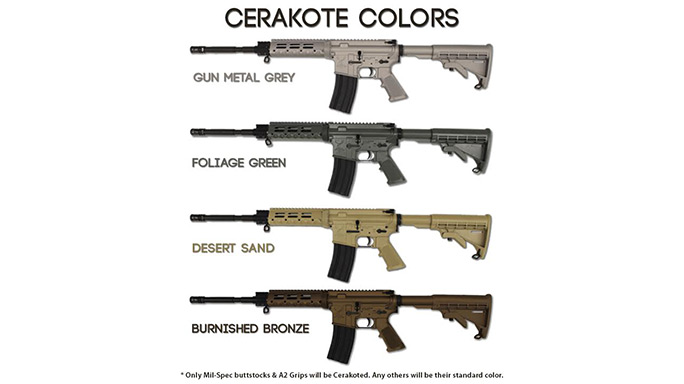 Stag Arms 4 New Cerakote Color AR-15 Rifles