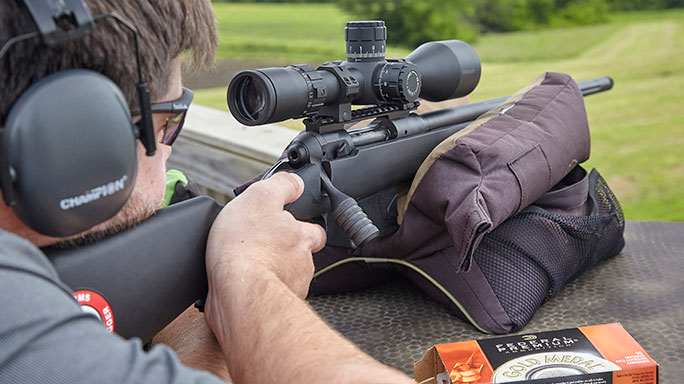 Savage Arms 10 FCP-SR Rifle field