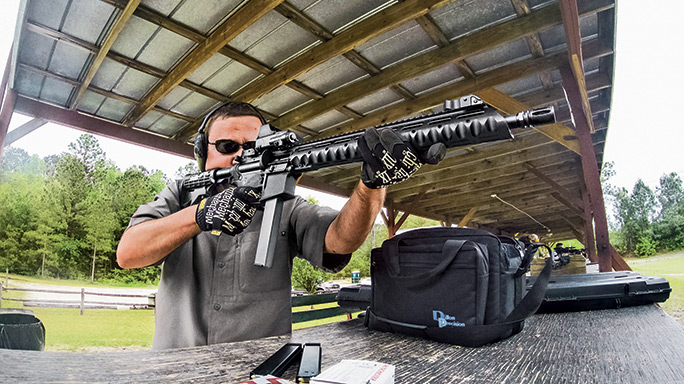 SWMP October Stag Arms Model 9T Rifle range