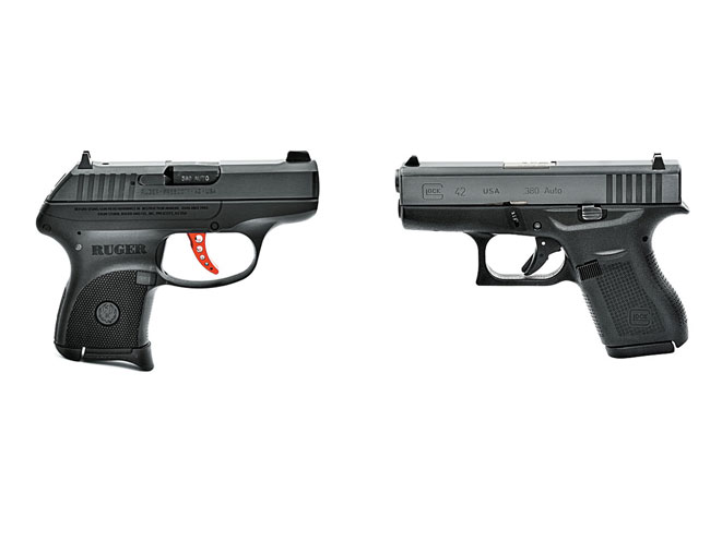 ruger lcp custom, glock 42, glock 42 pistol, ruger lcp pistol