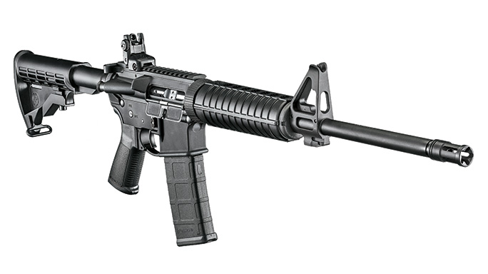 AR 2016 Ruger AR-556 Rifle lead