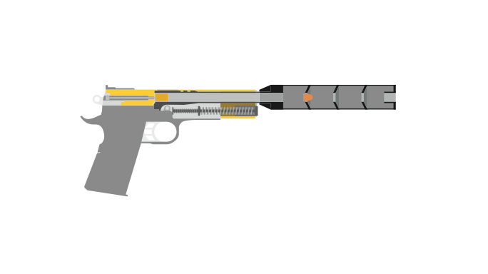 How Suppressors Work bullet