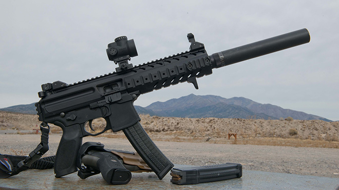 VIDEO Sig Sauer 9mm MPX-P Pistol solo