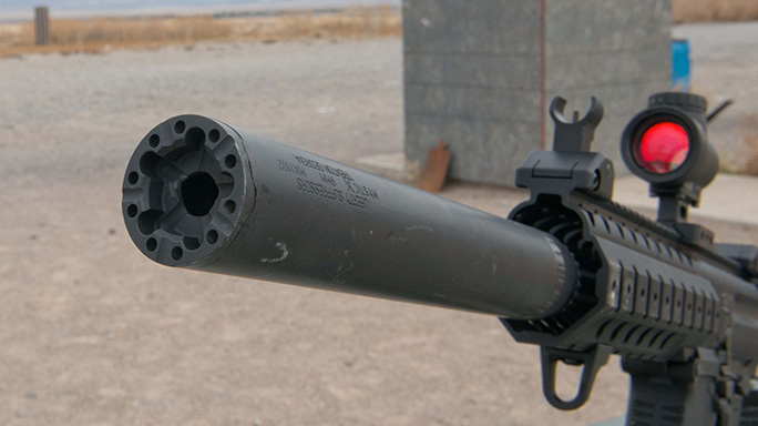 VIDEO Sig Sauer 9mm MPX-P Pistol suppressor