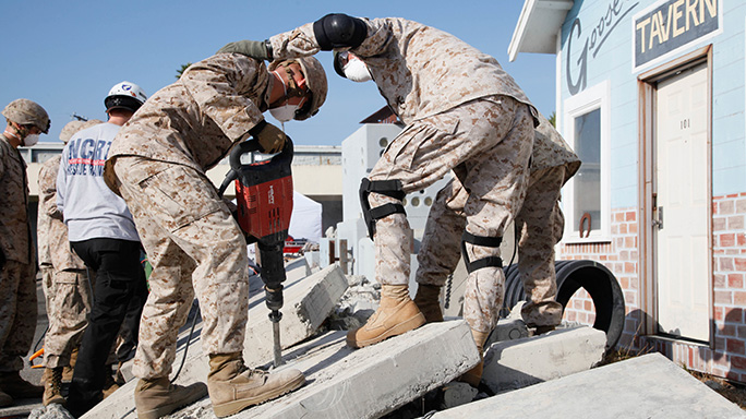 Marines San Francisco Urban Search and Rescue Training
