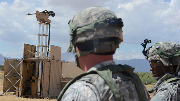 Remote Control Weapons Perimeter Security Fort Bliss