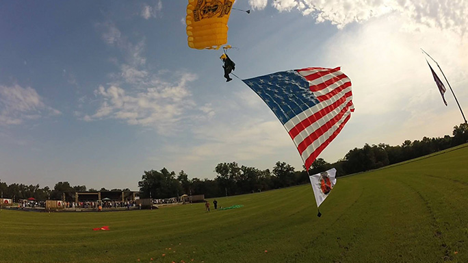 Remington Great Americans Shoot 2015 flag